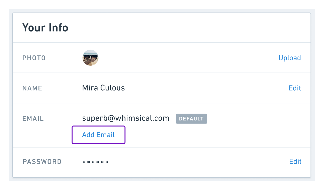 How Do I Change My Account Email Address Whimsical Help Center